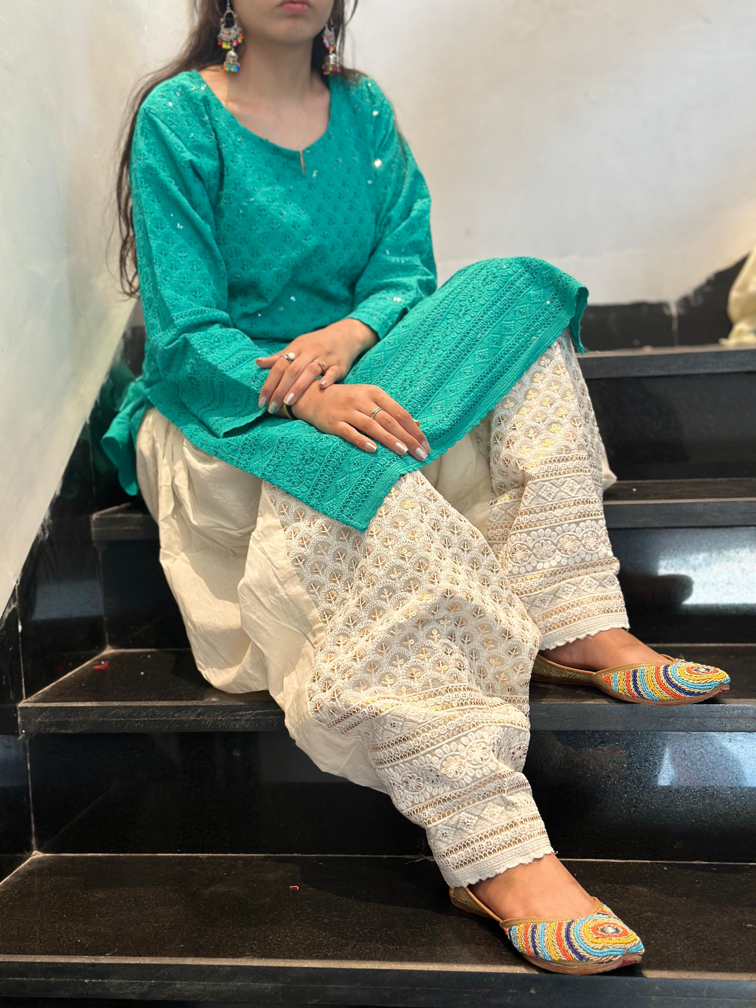 Lucknowi Salwar Suit