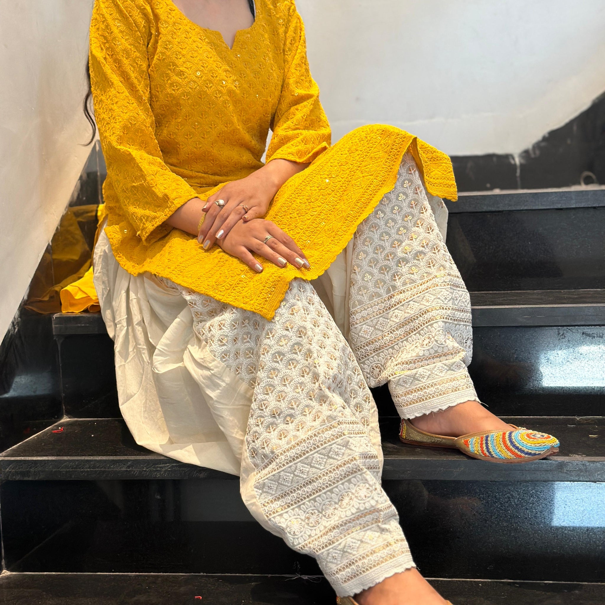 Lucknowi Salwar Suit