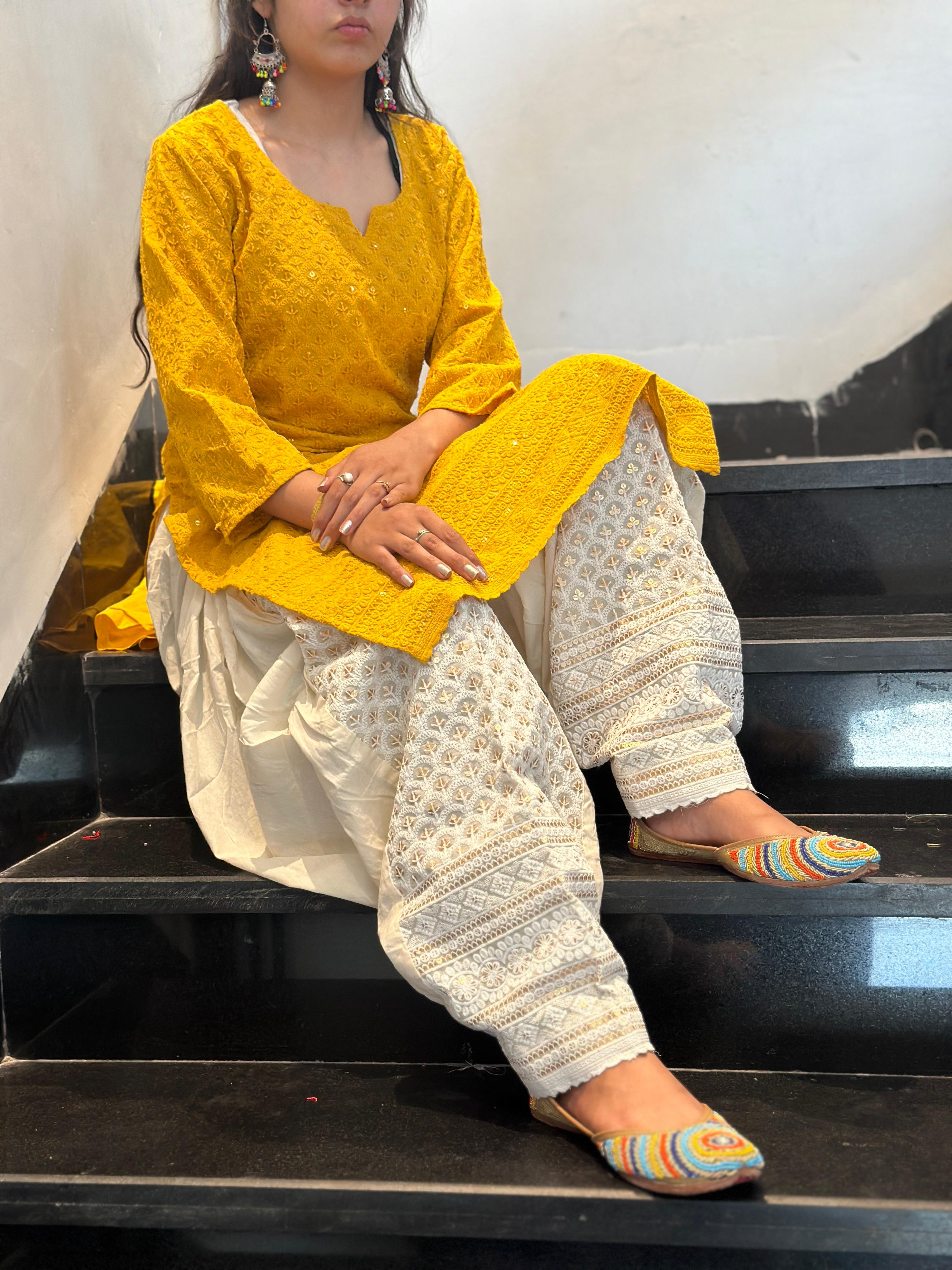 Lucknowi Salwar Suit