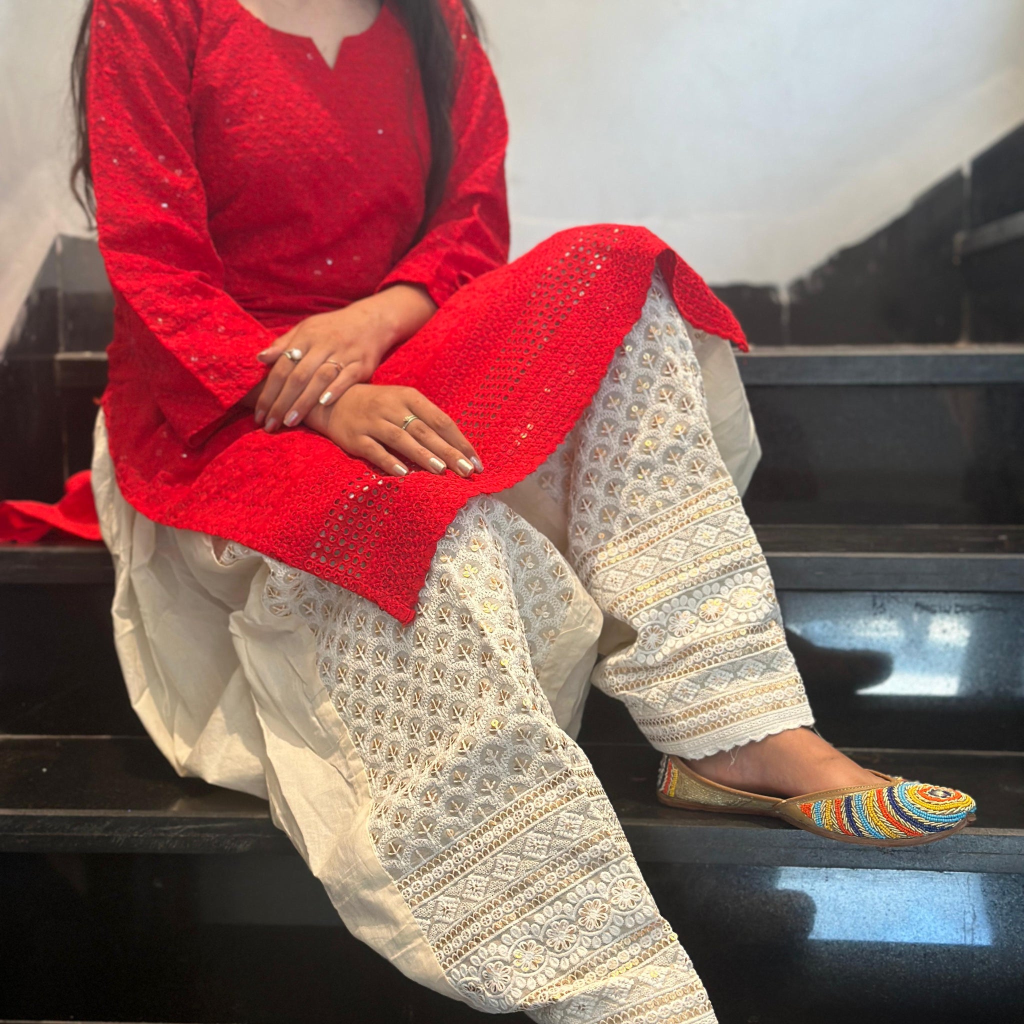 Lucknowi Salwar Suit