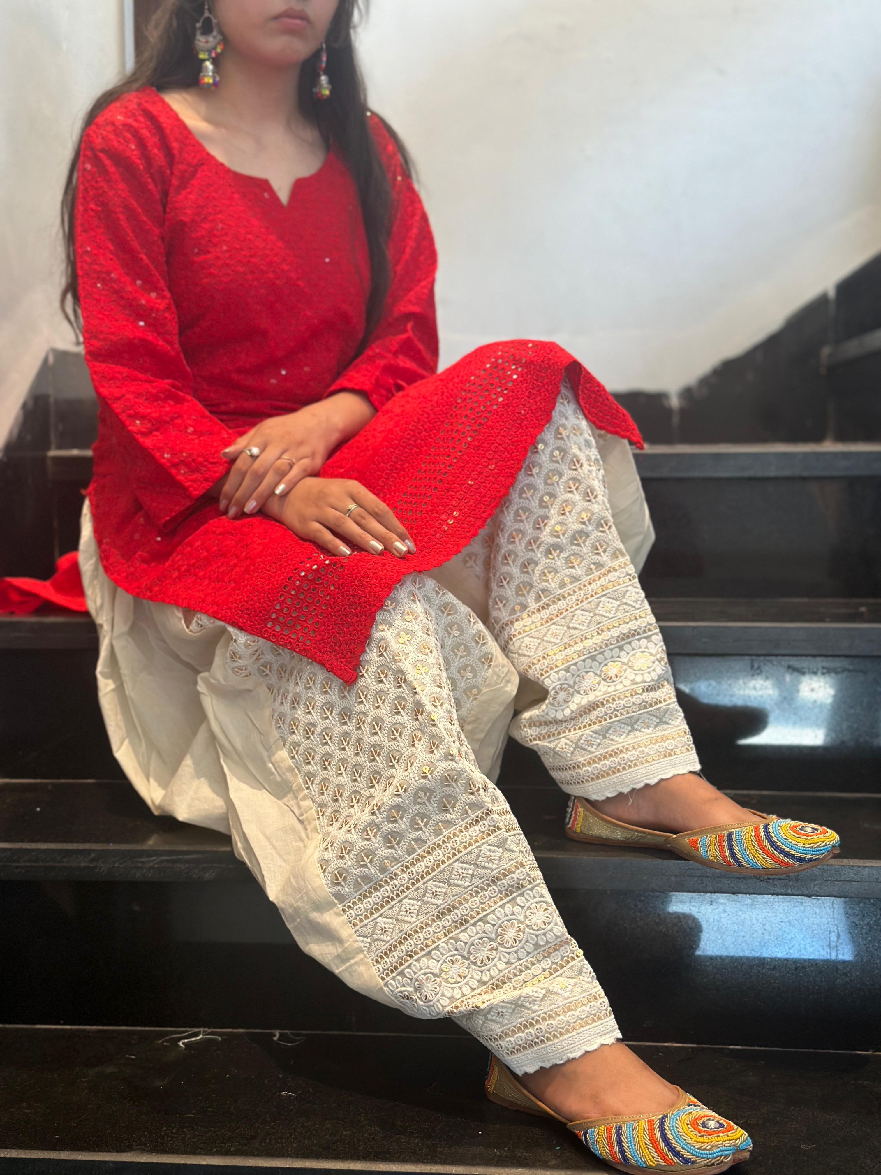 Lucknowi Salwar Suit