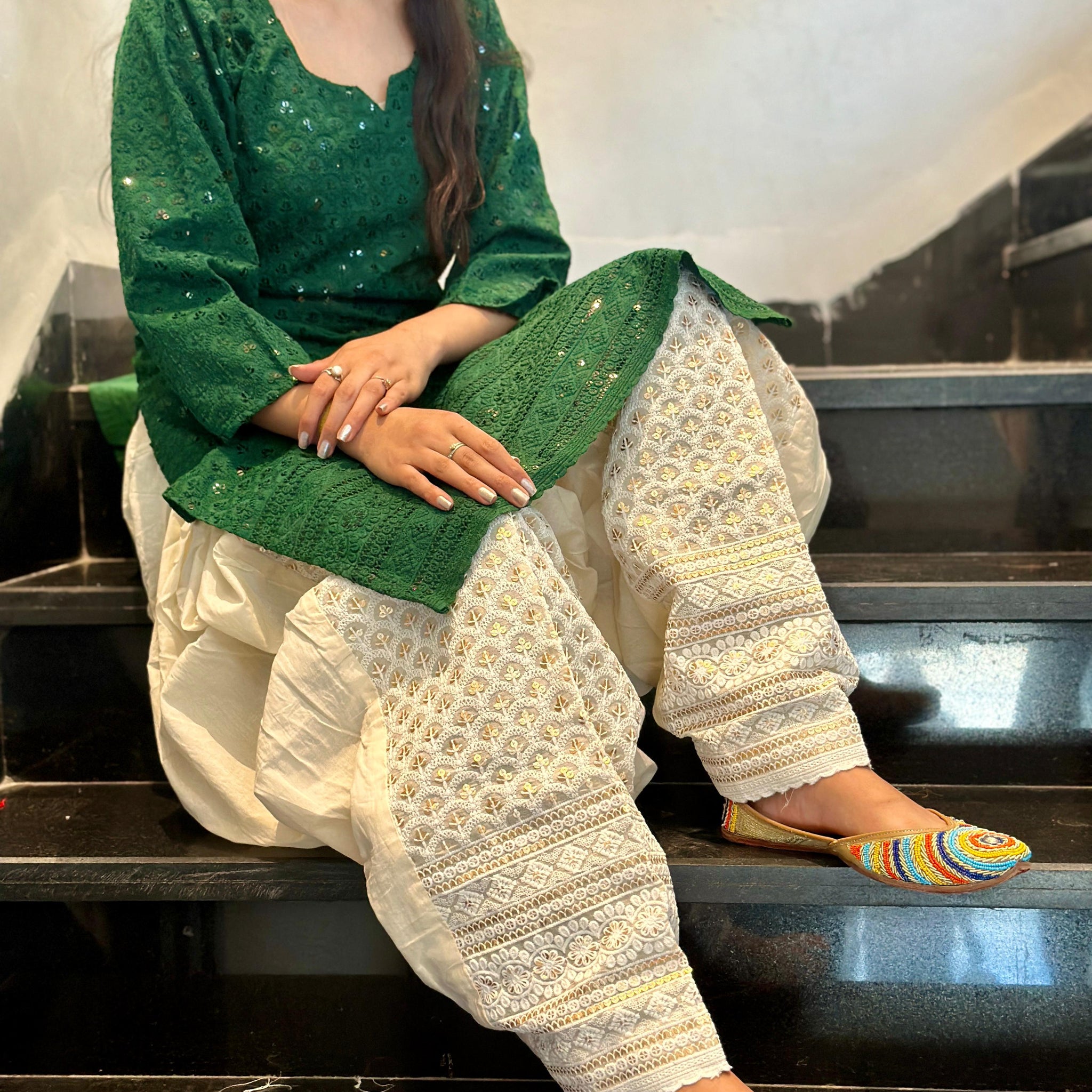 Lucknowi Salwar Suit