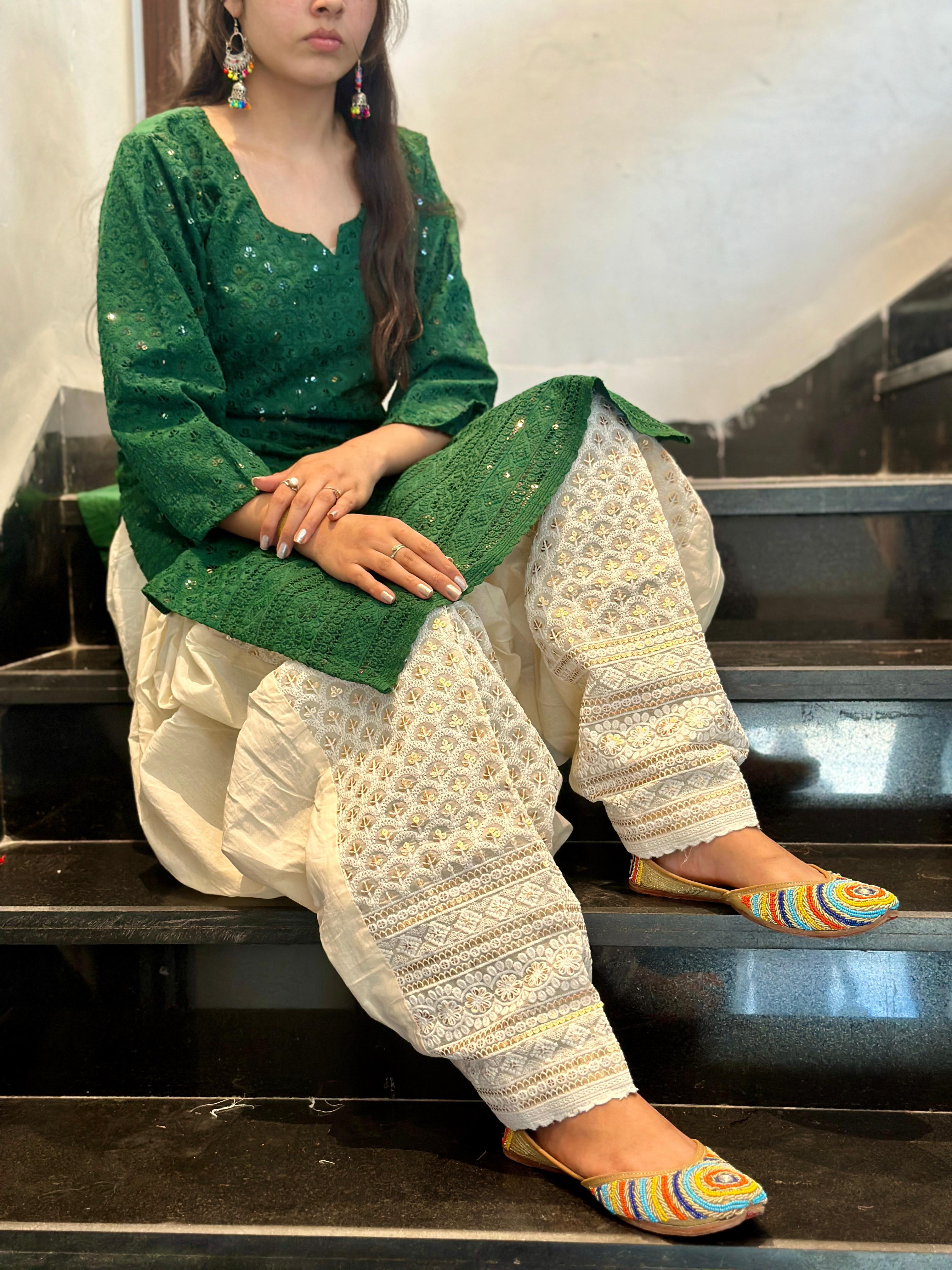 Lucknowi Salwar Suit