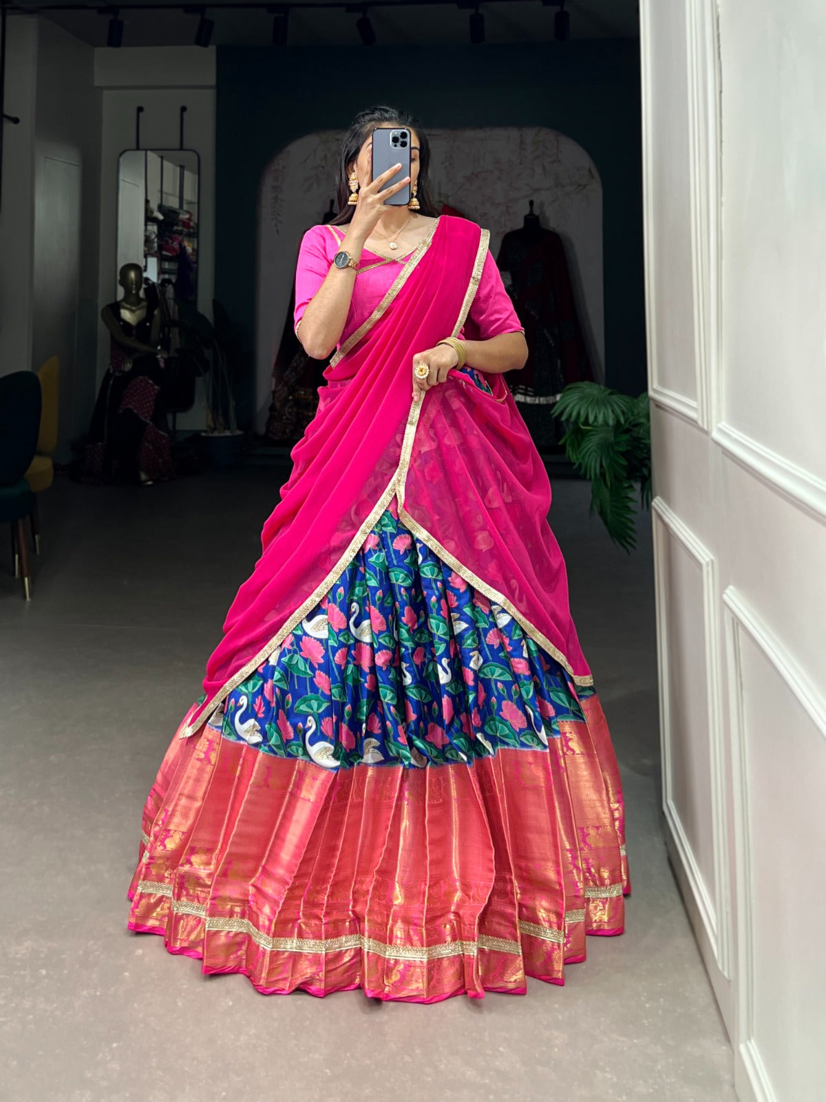 Banarasi lehenga choli discount