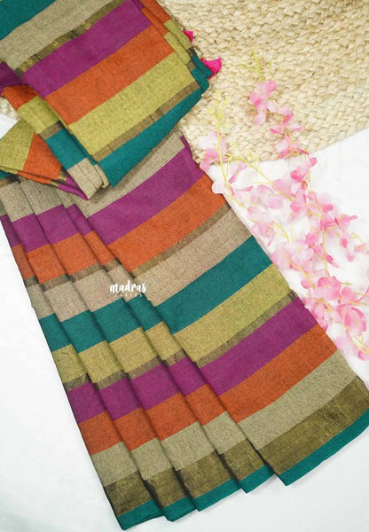 Cotton Handloom Saree