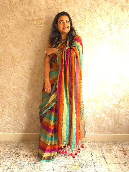 Cotton Handloom Saree