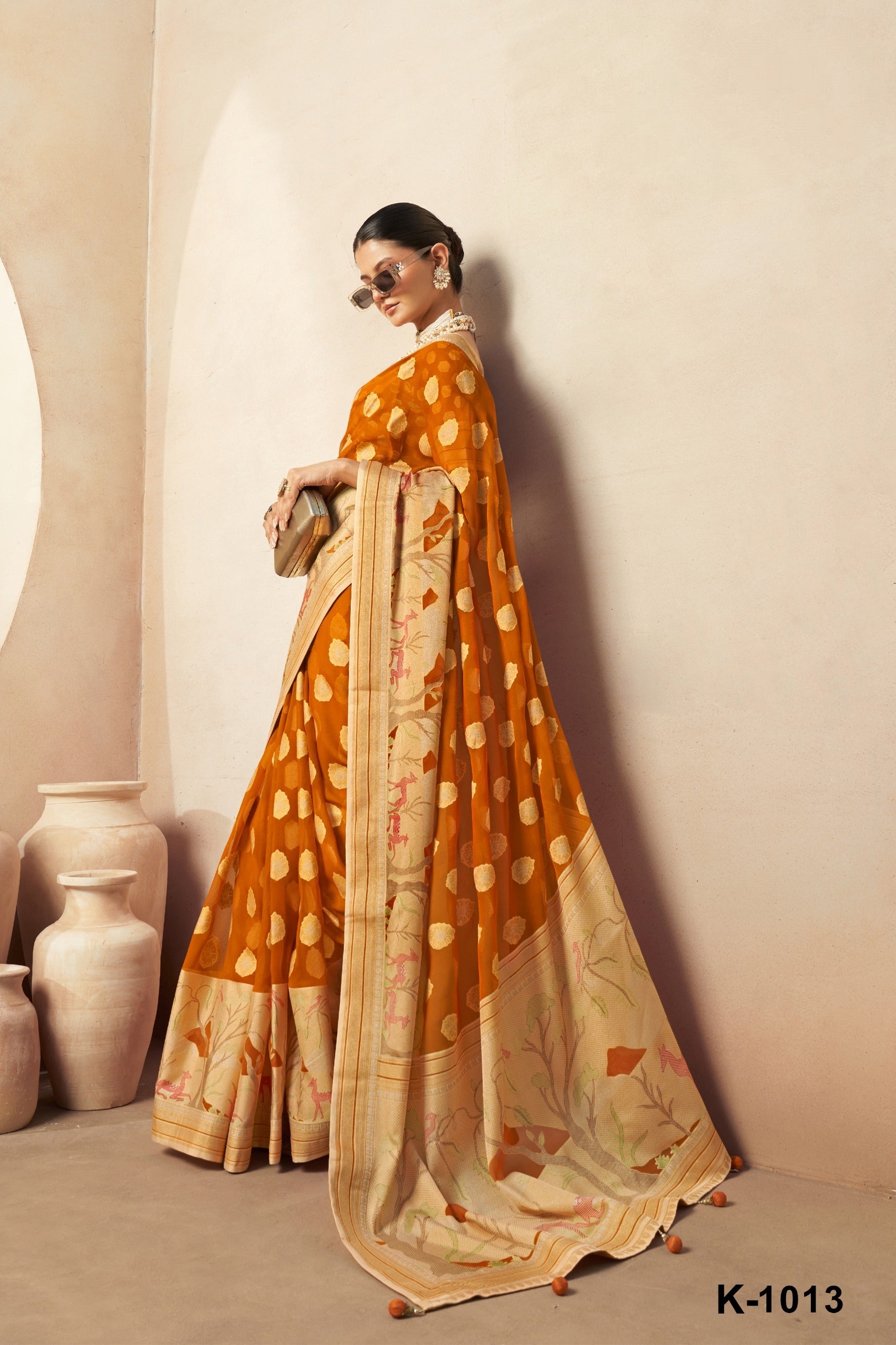 Georgette Saree