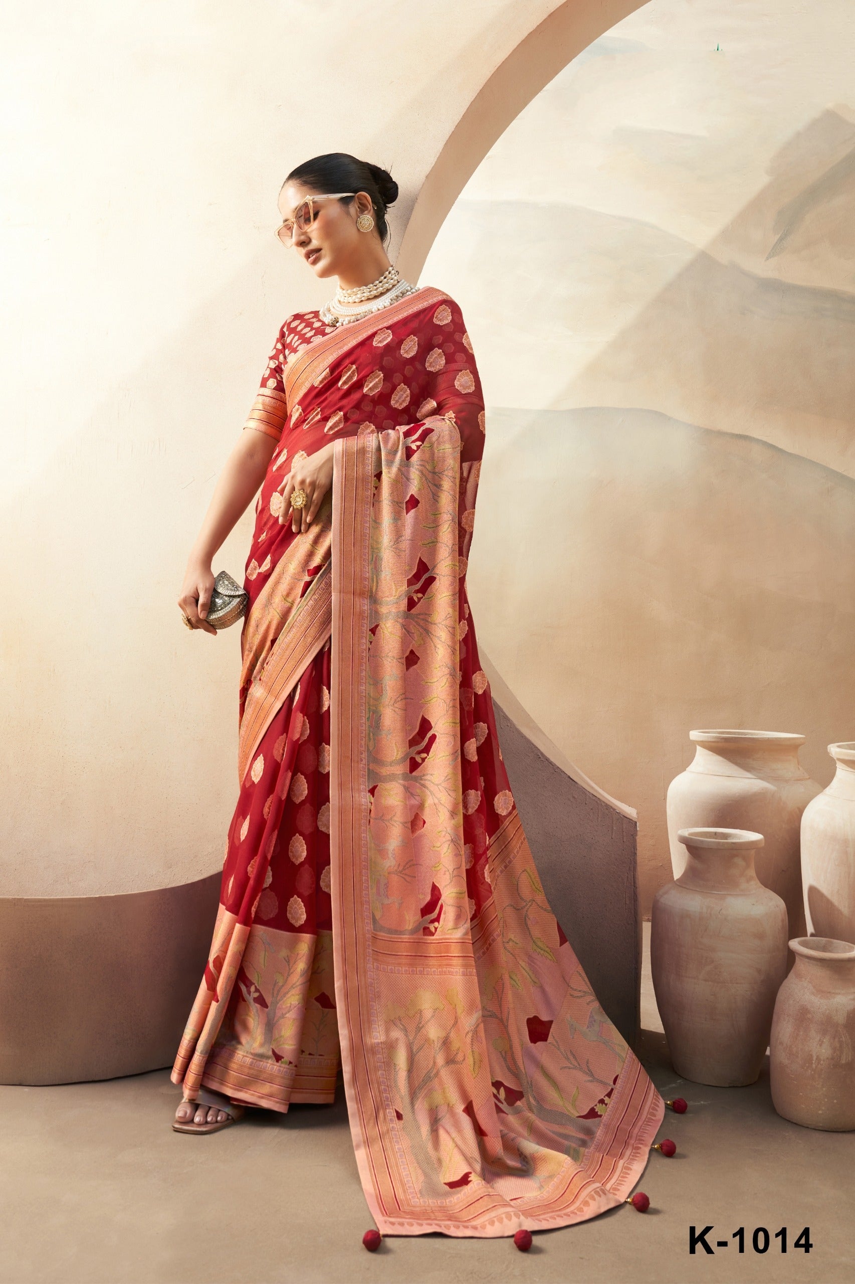 Georgette Saree