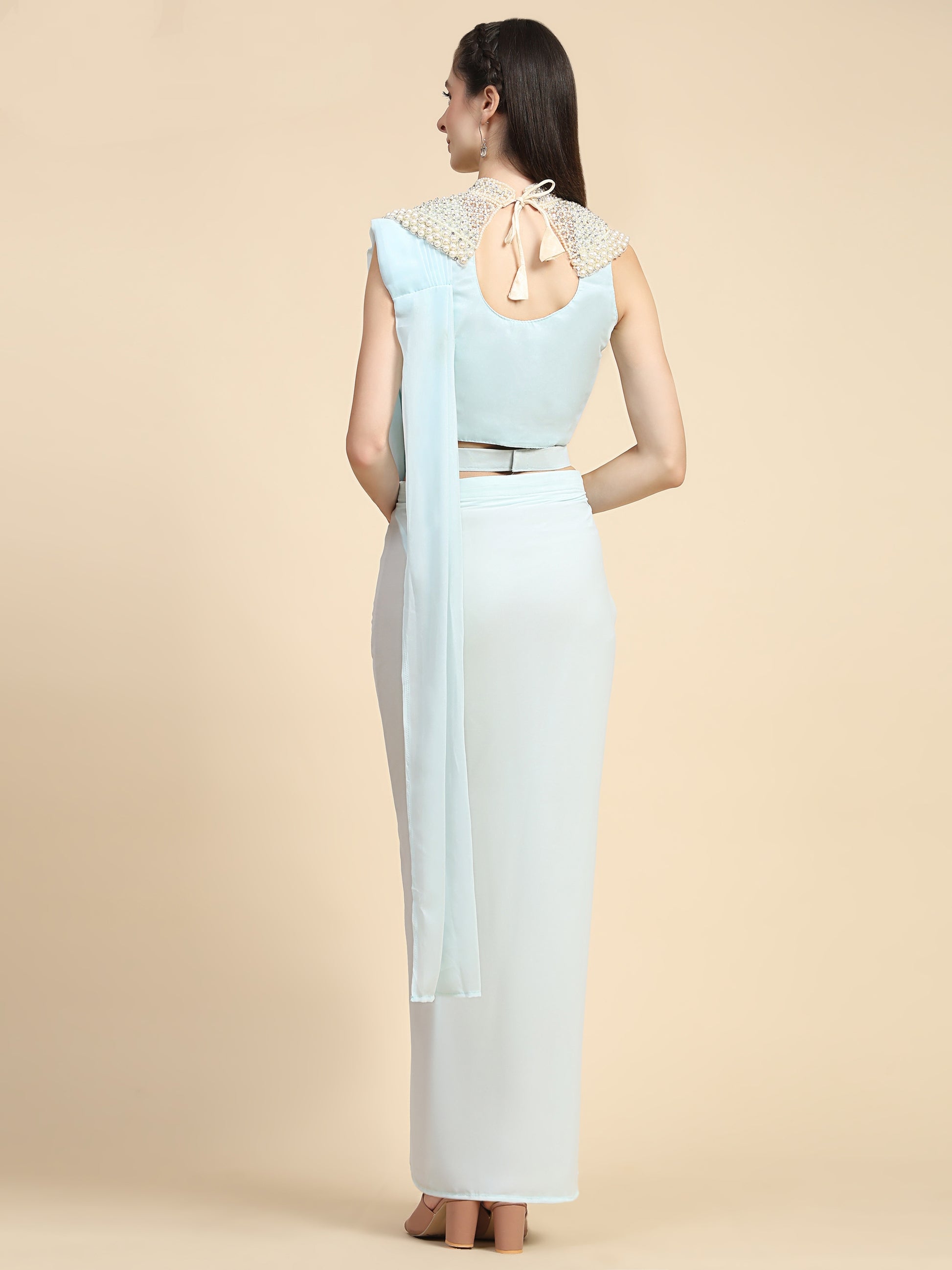 Ready-to-Wear Georgette Saree