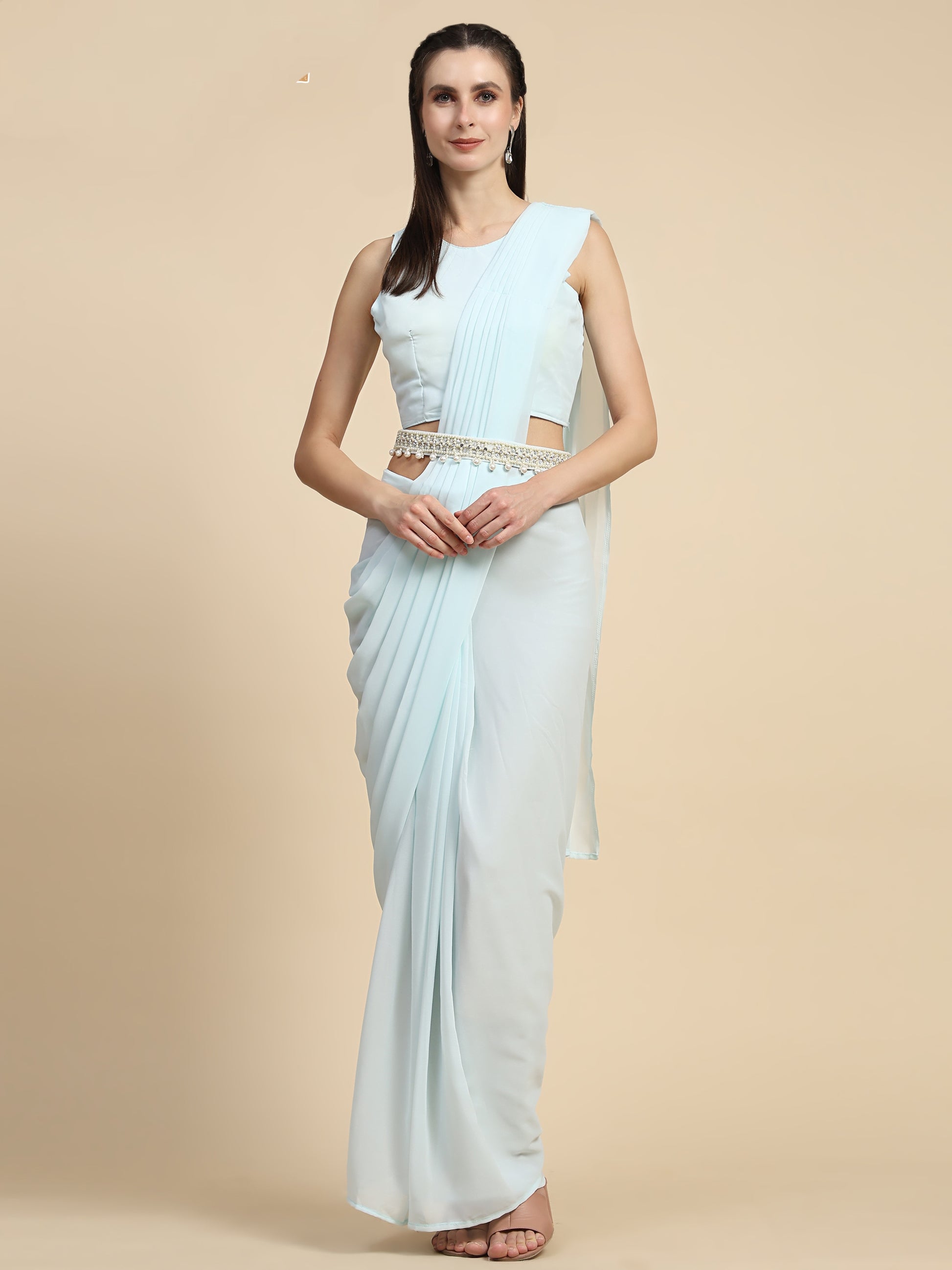 Ready-to-Wear Georgette Saree