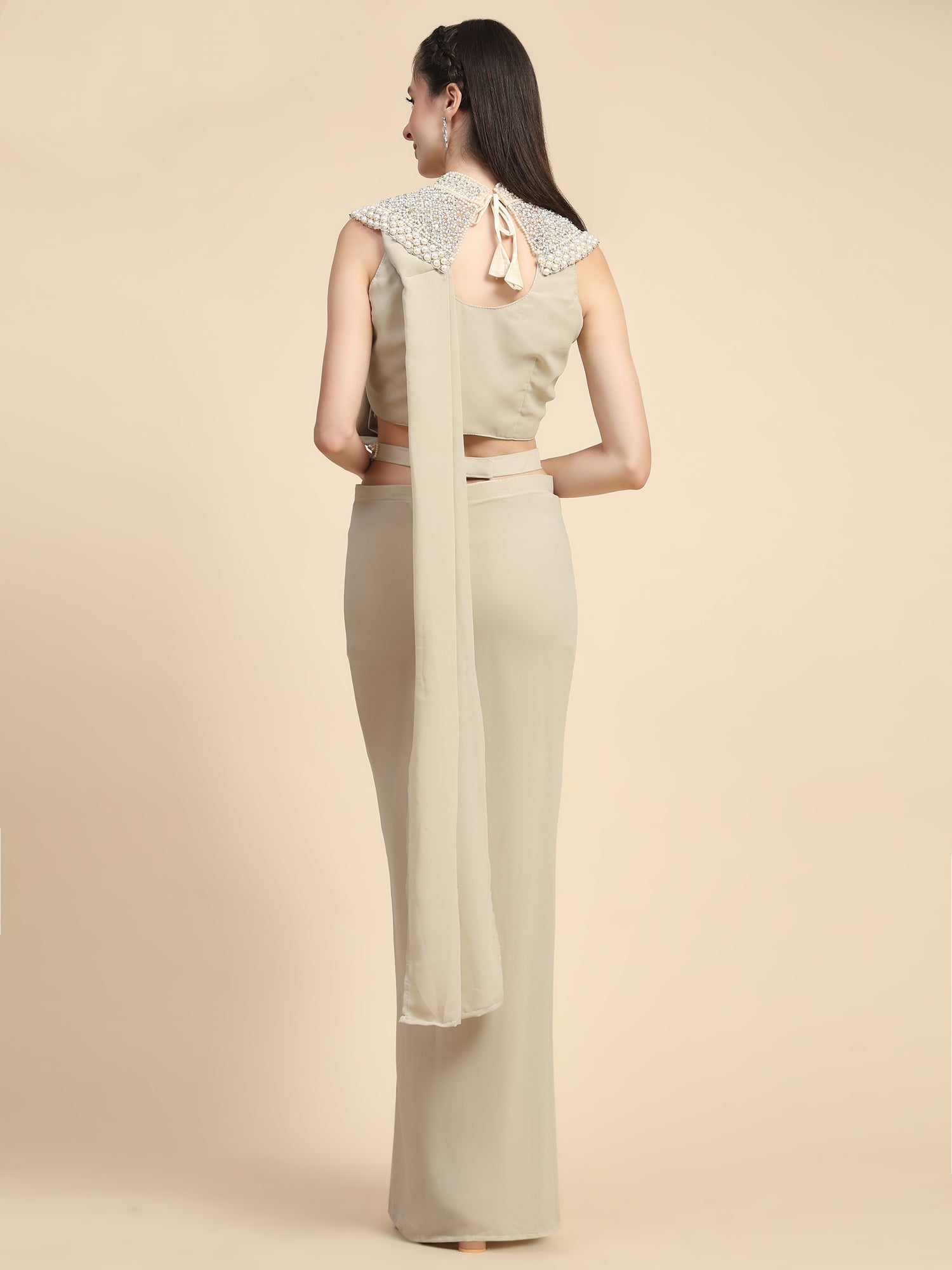 Ready-to-Wear Georgette Saree