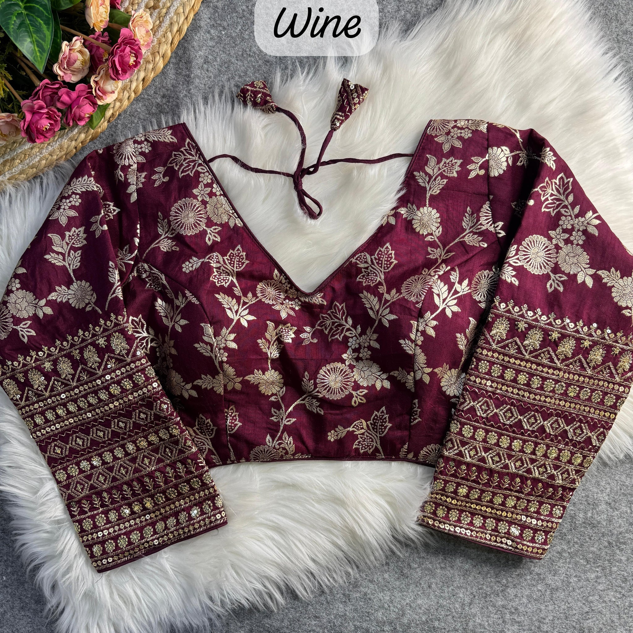 Long Sleeves Blouse