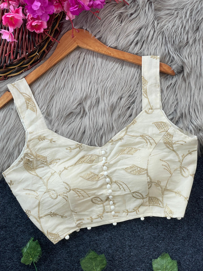 Hakoba Pompom Sleeveless Blouse