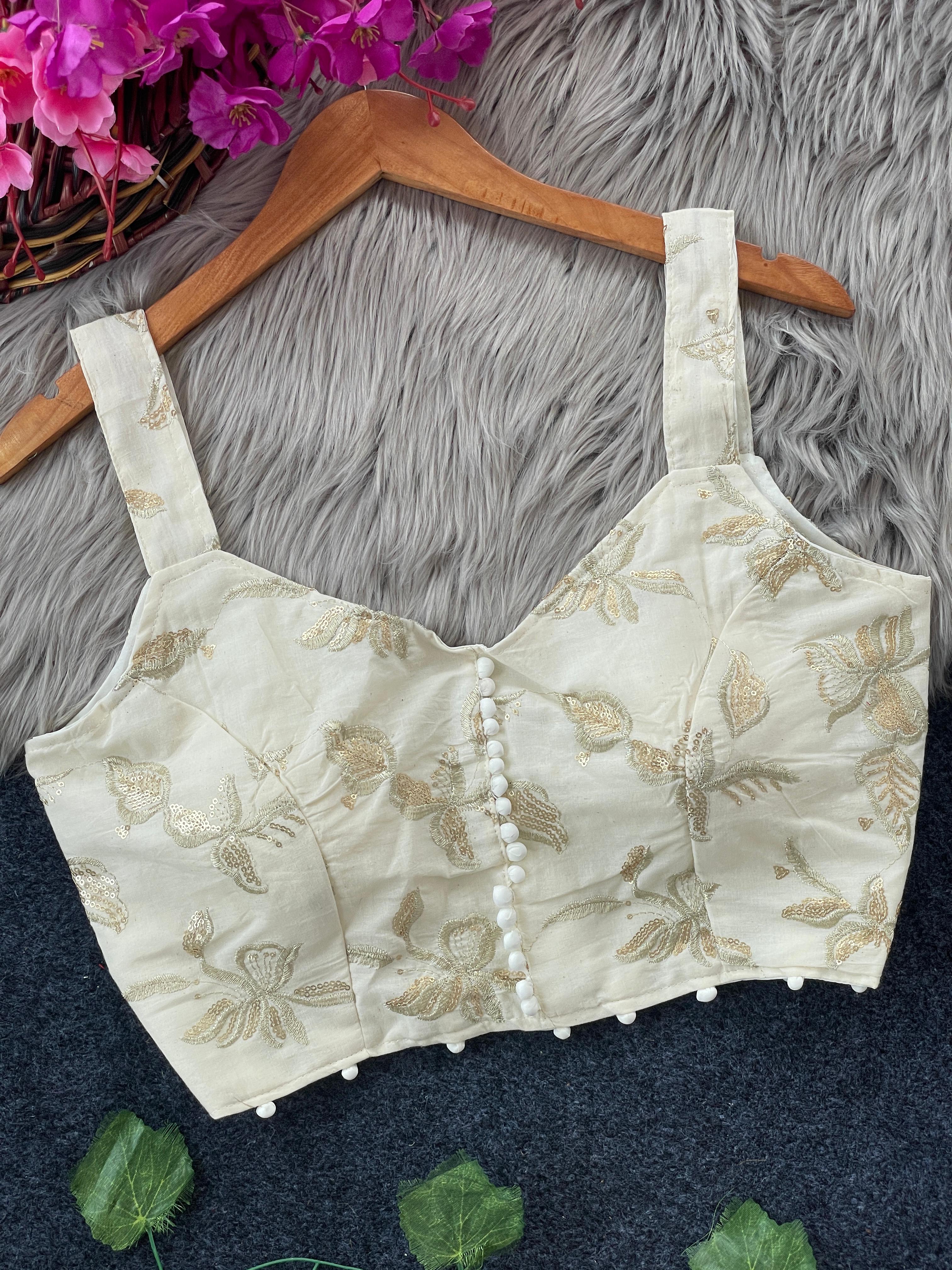 Hakoba Pompom Sleeveless Blouse