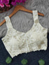 Hakoba Pompom Sleeveless Blouse