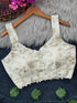 Hakoba Pompom Sleeveless Blouse