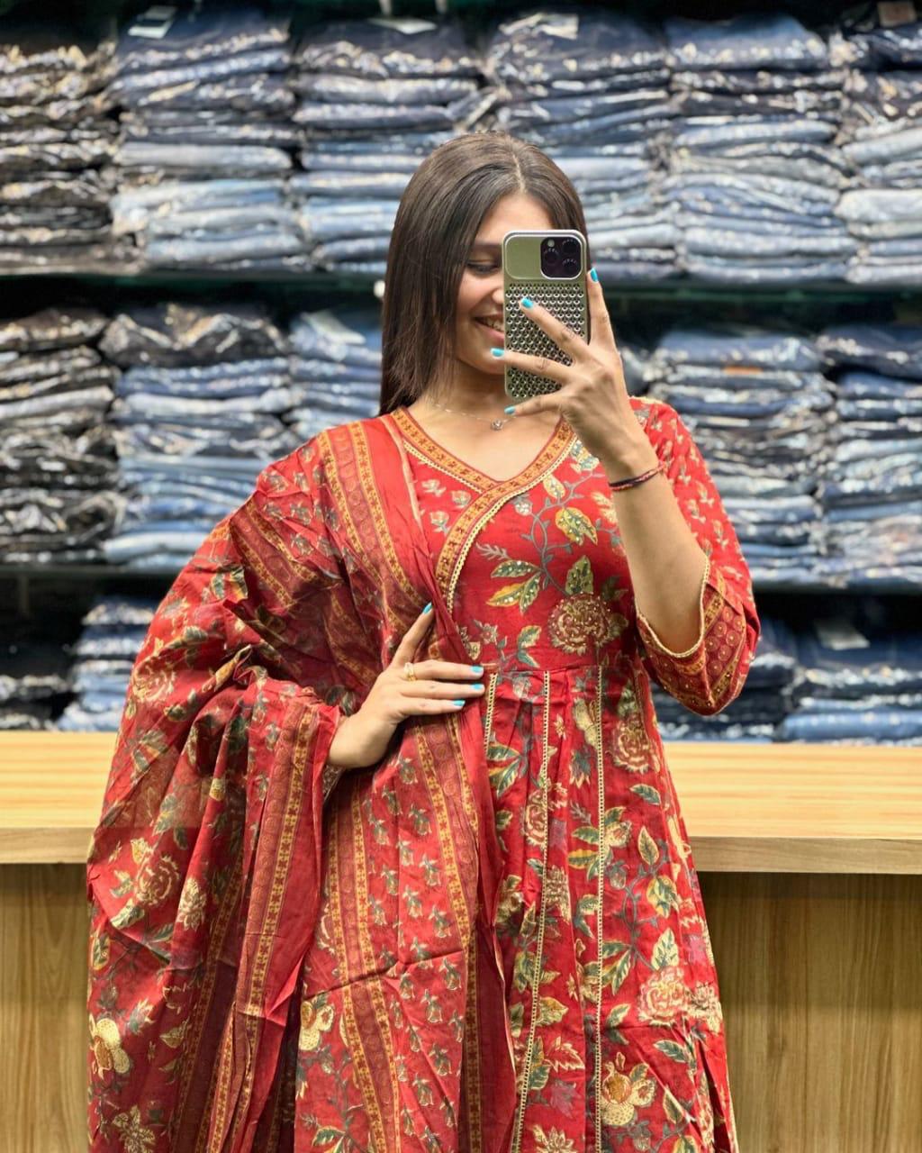 Anarkali Kurta Set