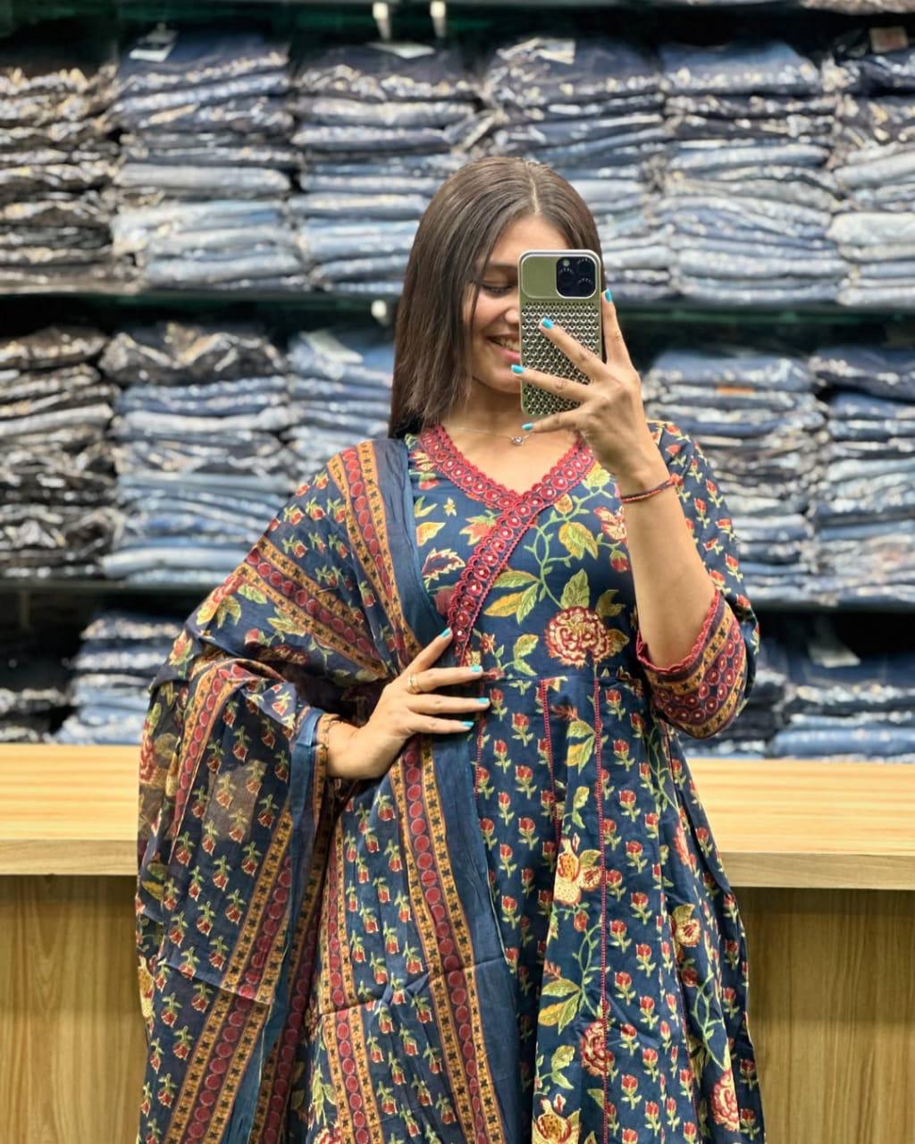 Anarkali Kurta Set