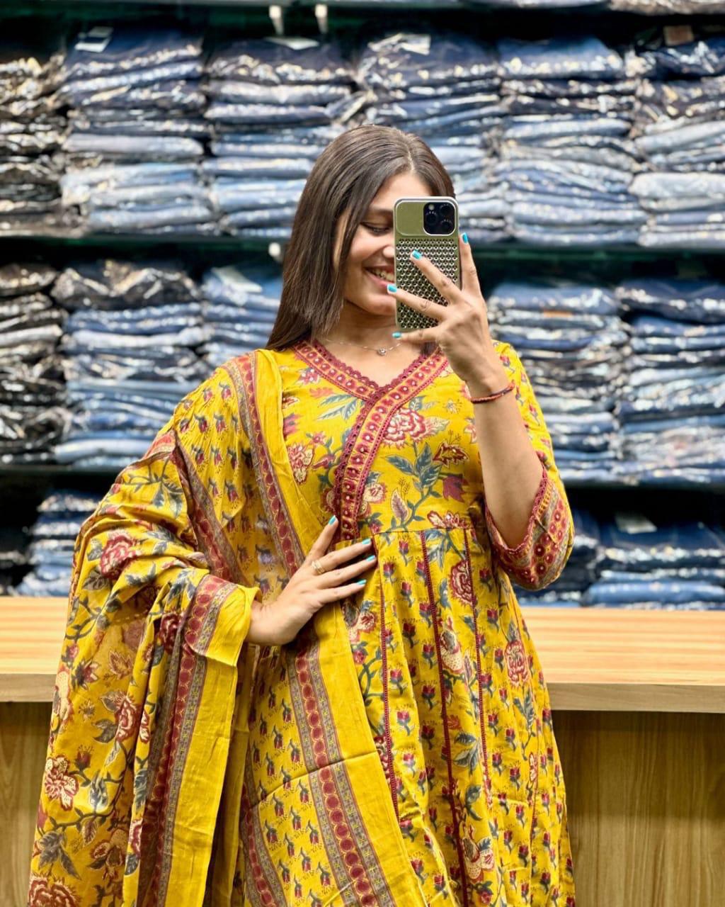 Anarkali Kurta Set