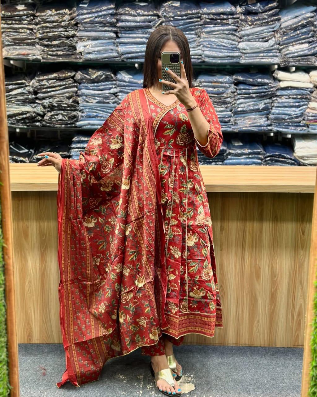 Anarkali Kurta Set