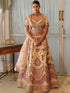 Multicolor Traditional Thread work Wedding Lehenga