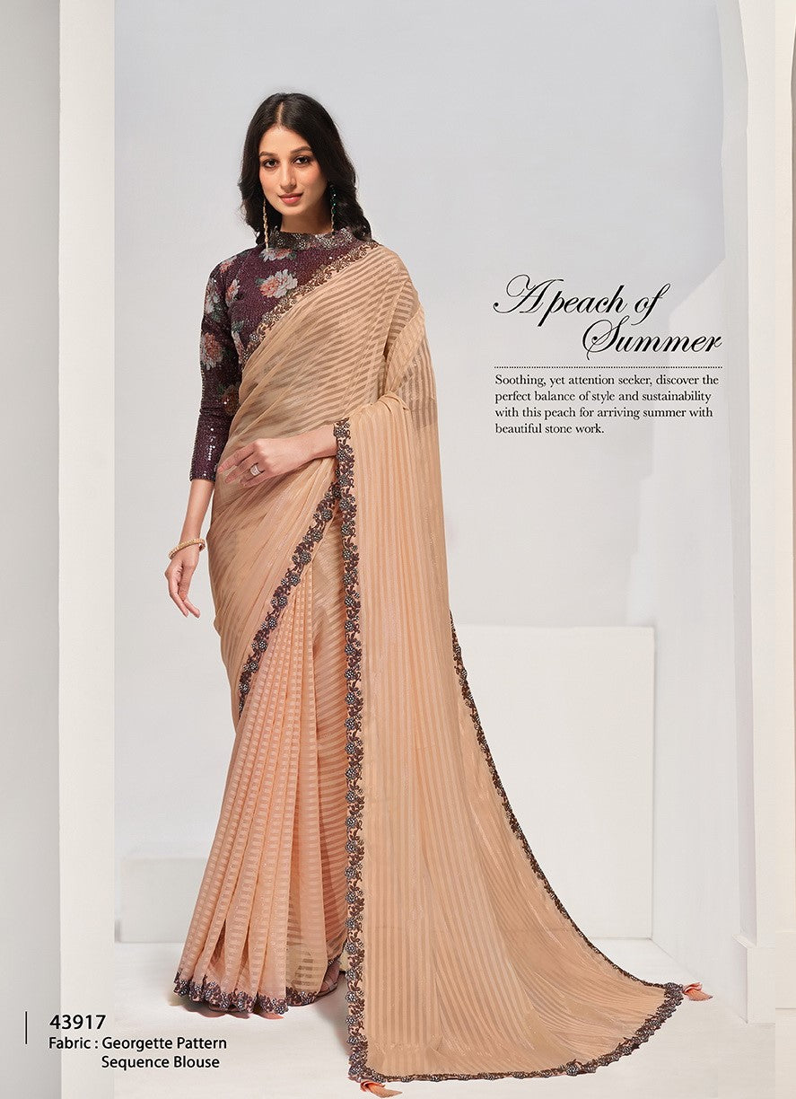 Georgette Saree