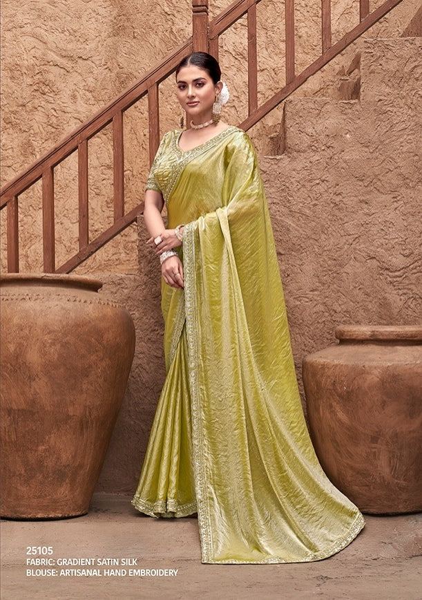 Crape Silk Georgette Saree