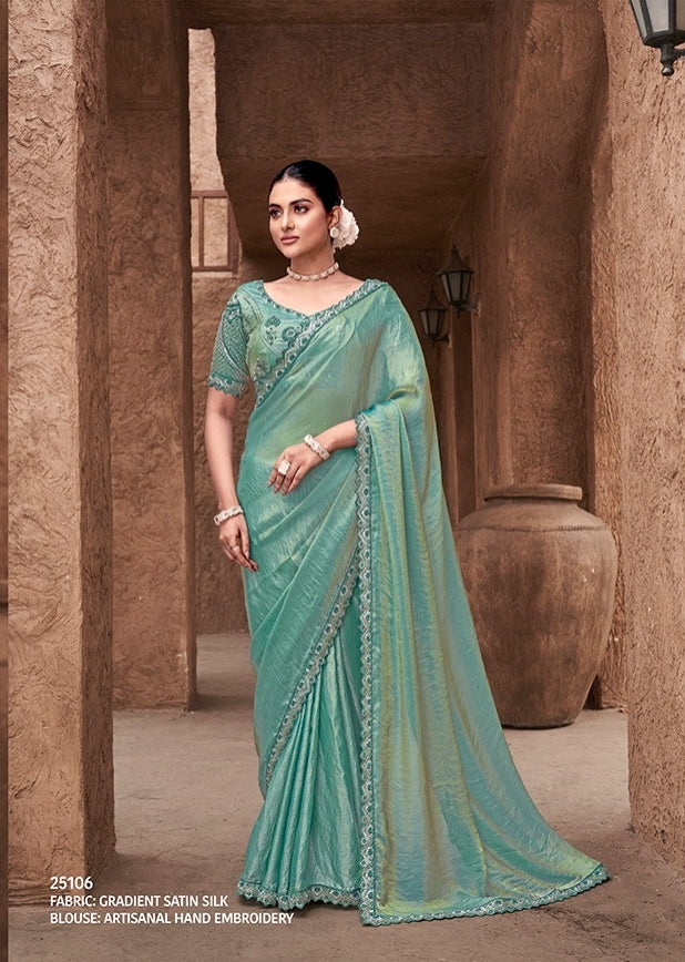 Crape Silk Georgette Saree