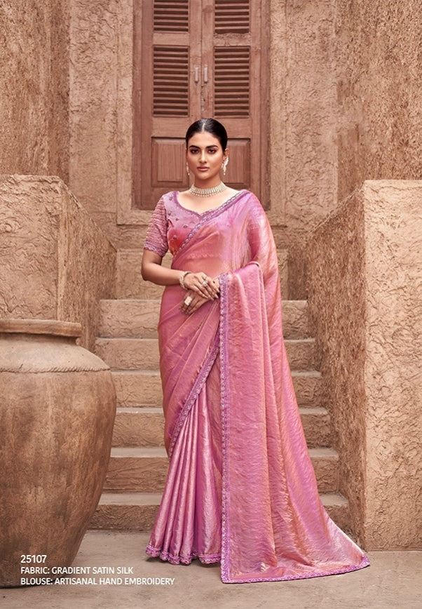 Crape Silk Georgette Saree