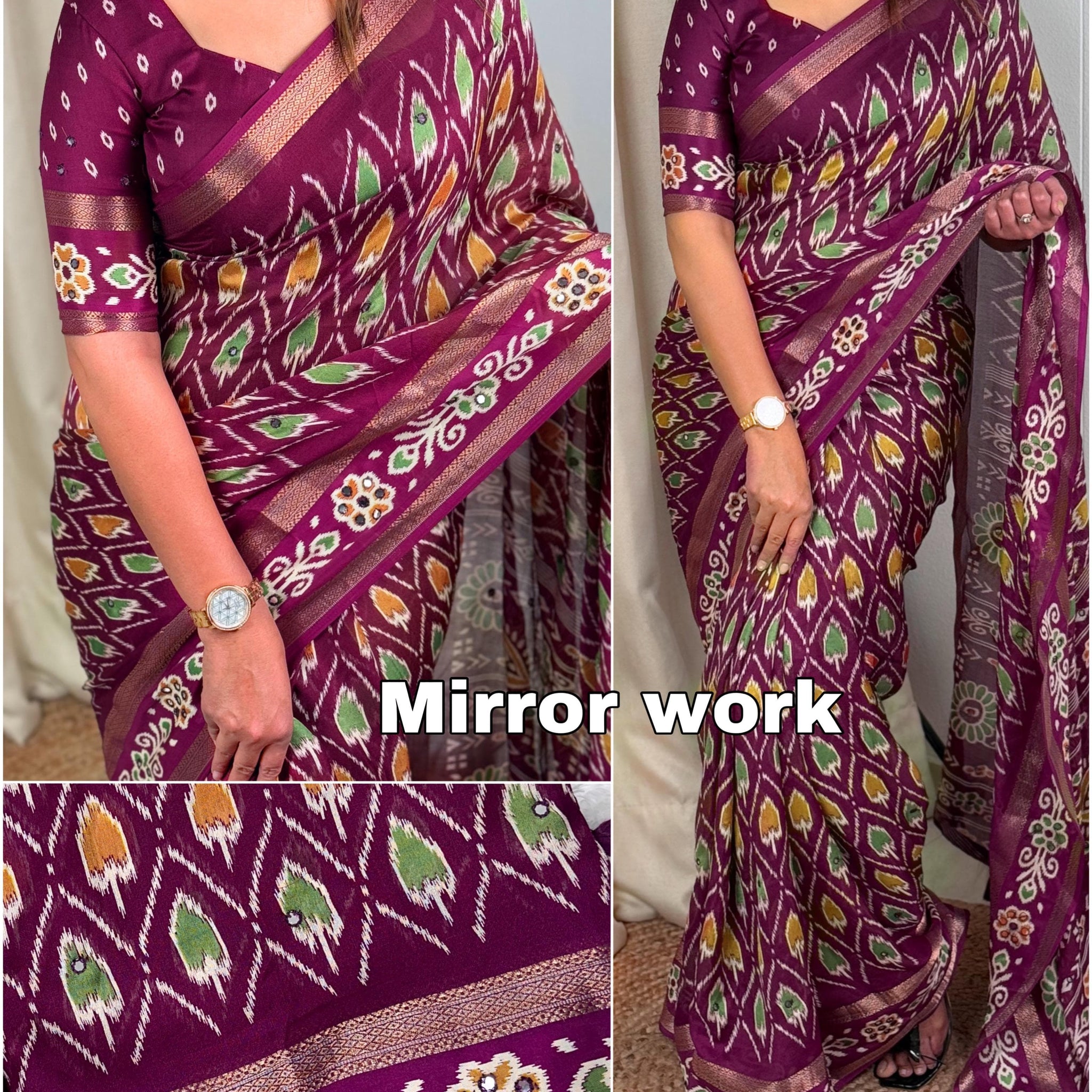 Chiffon Saree