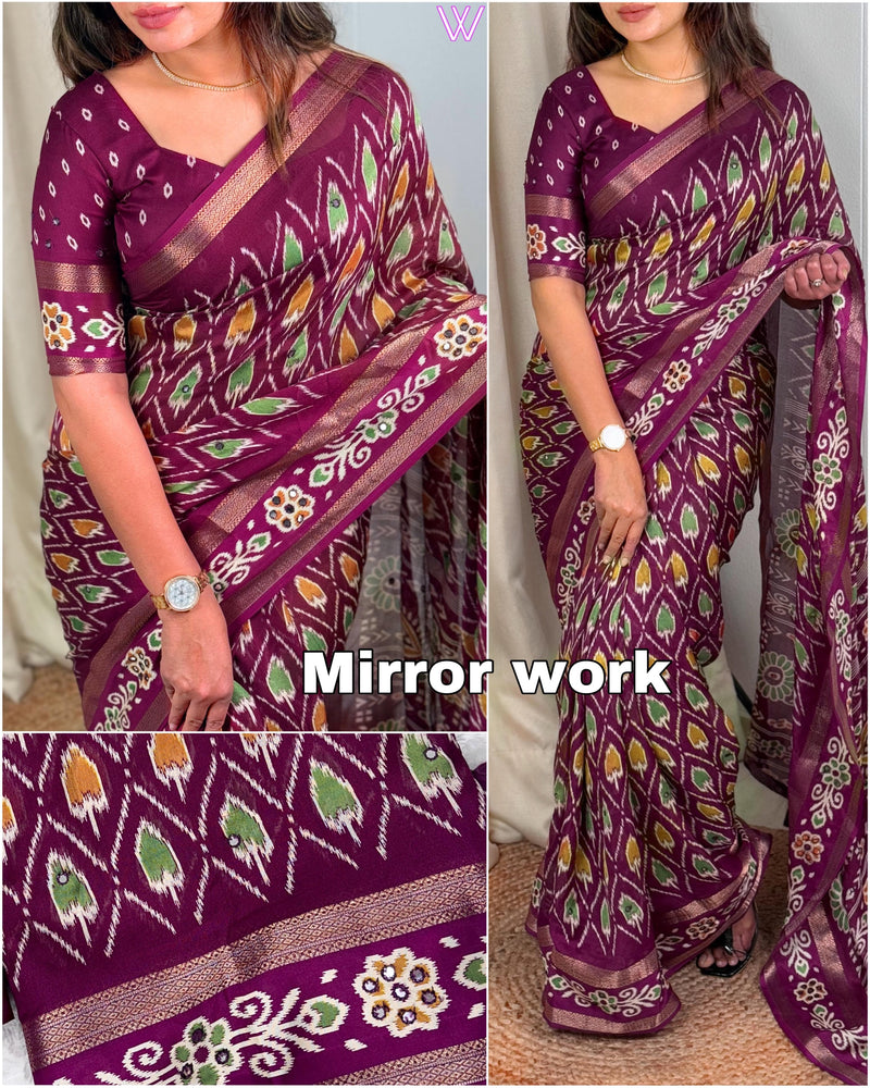 Chiffon Saree