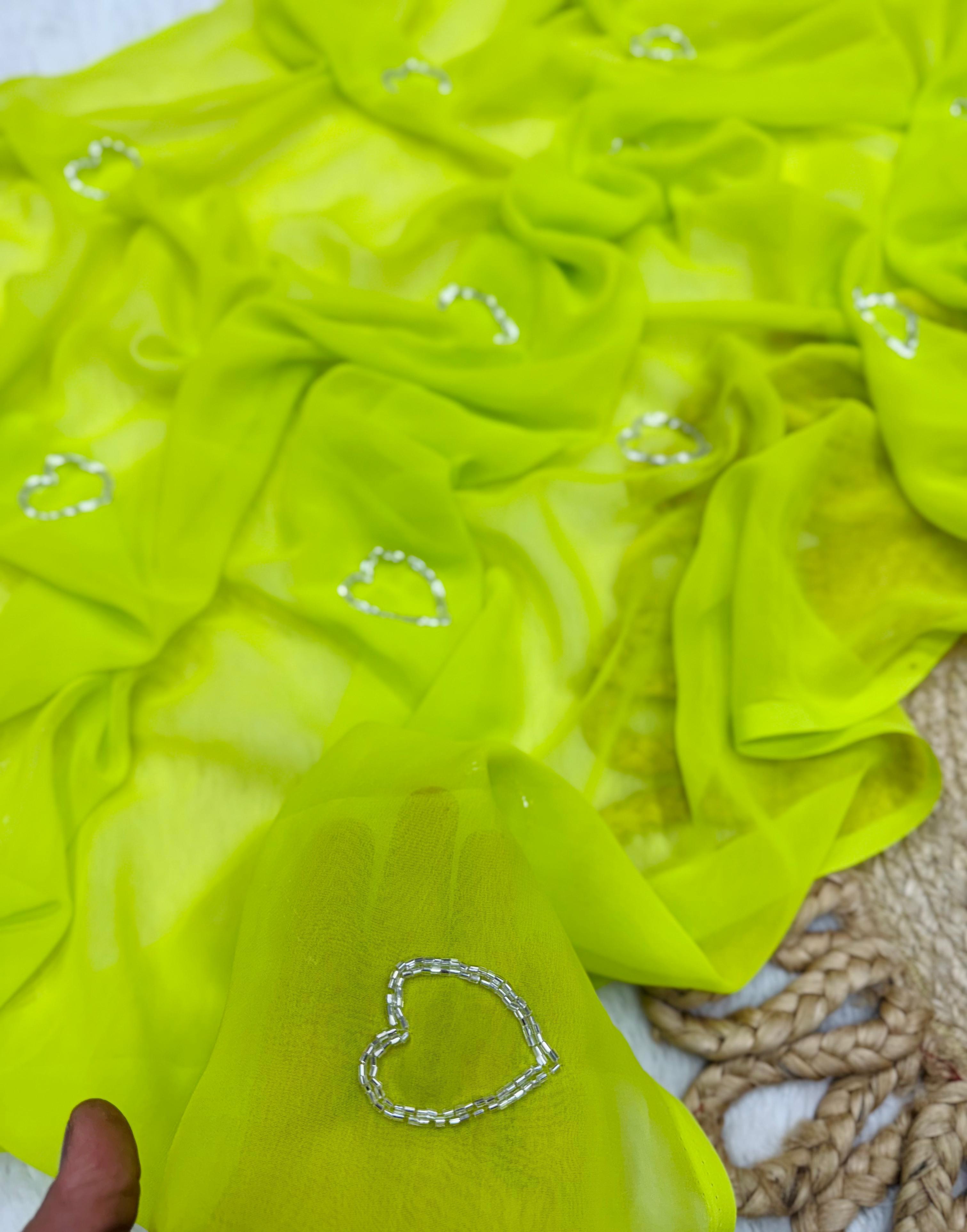 Chiffon Saree