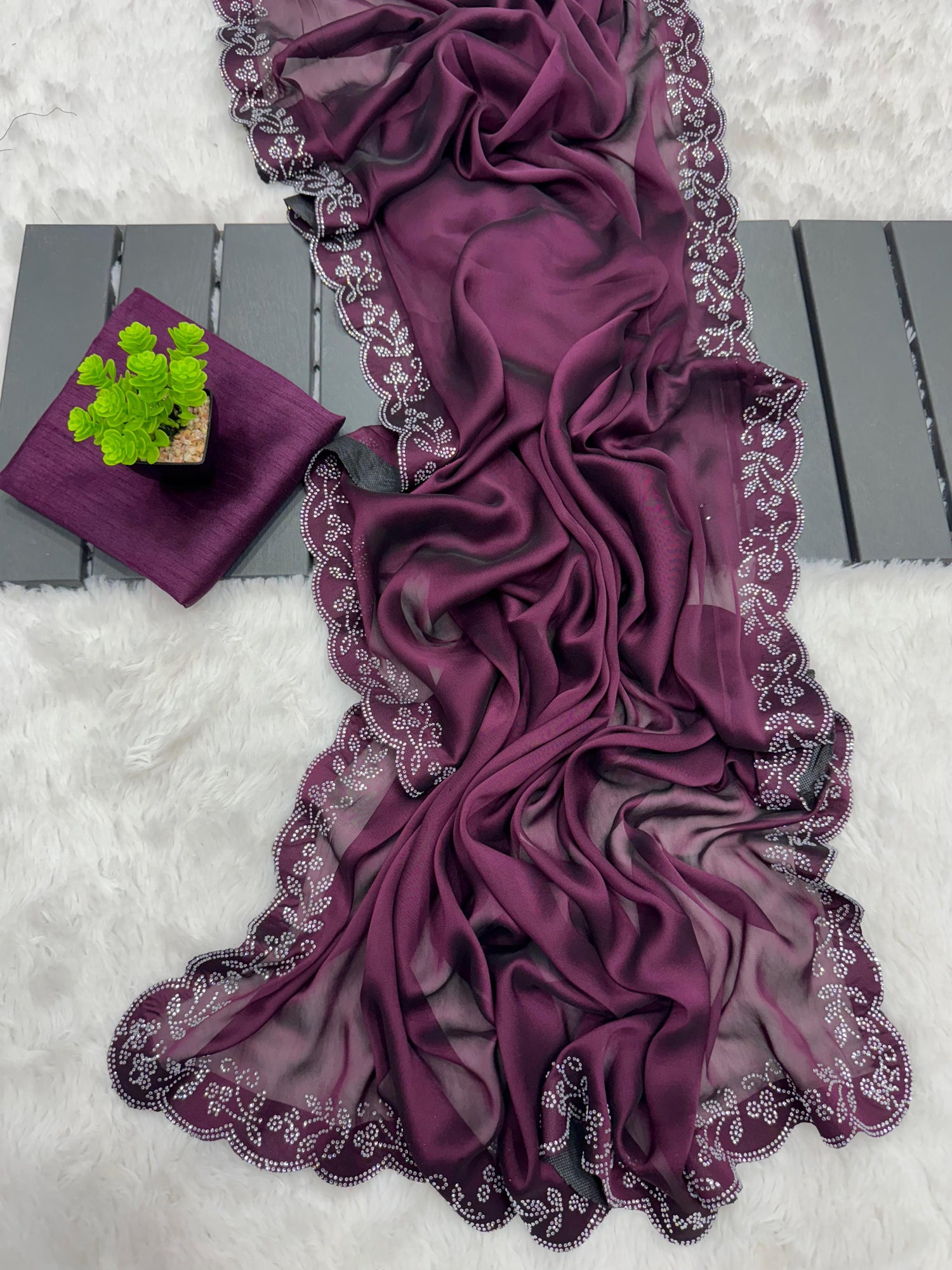 Chiffon Saree