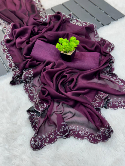 Chiffon Saree