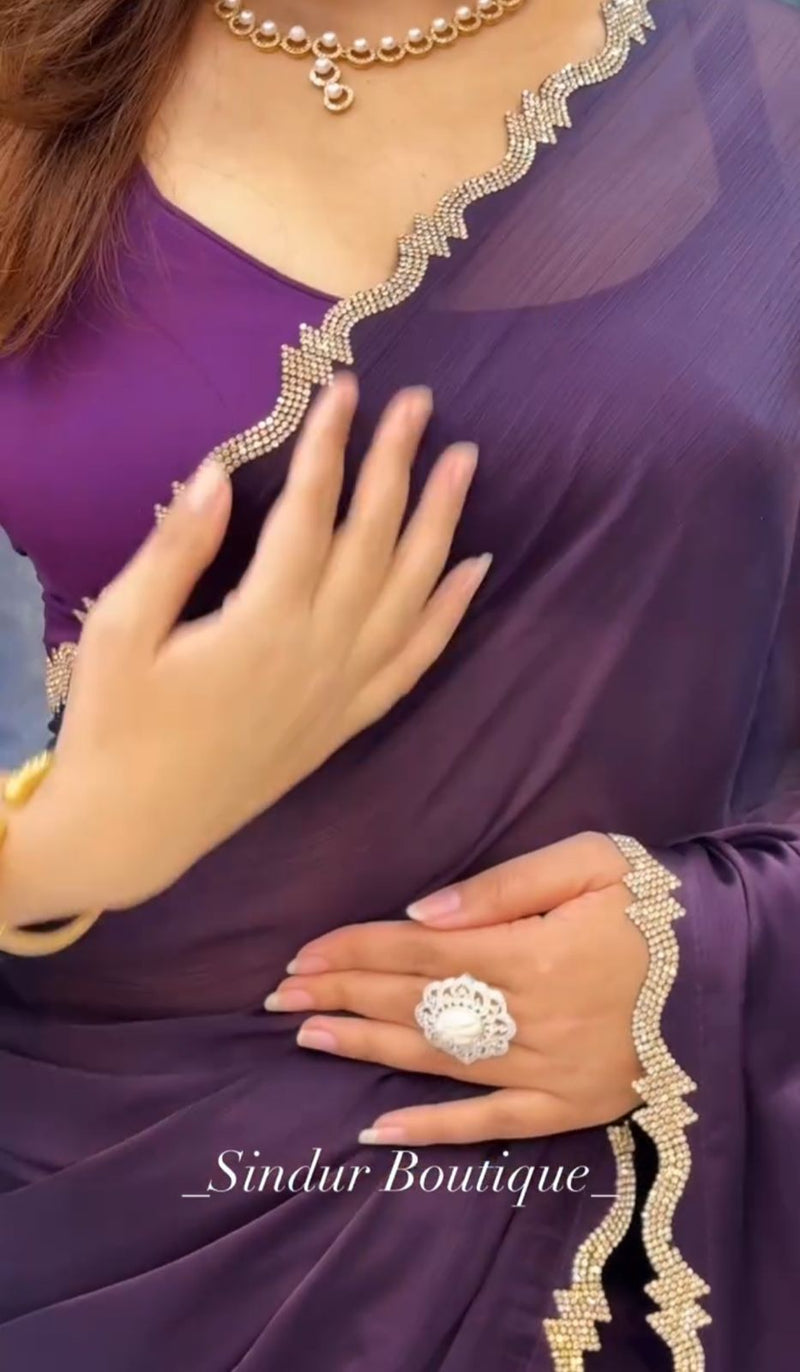 Women's Designer Party Wear Rich Soft Mul Cotton Salb Saree