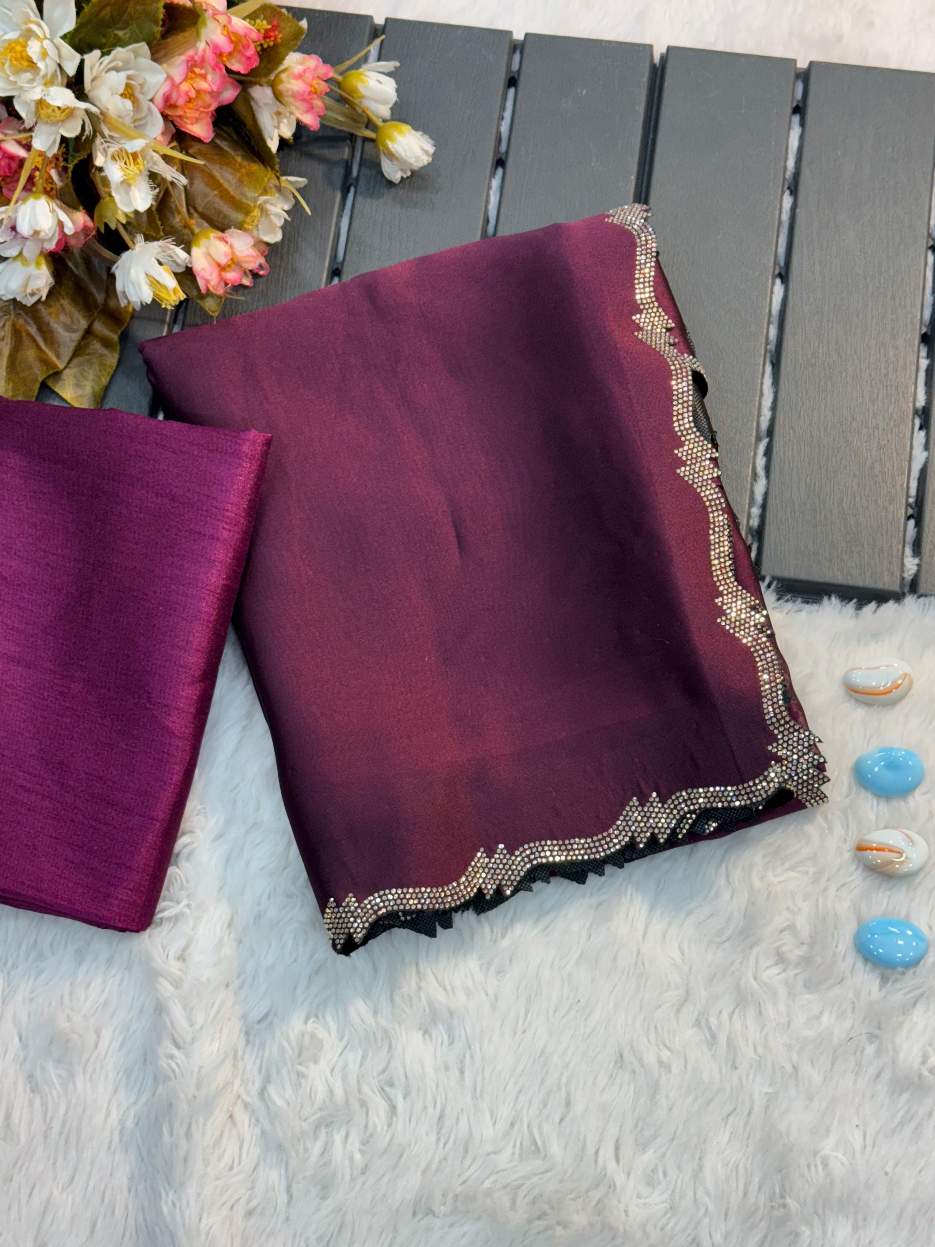 Women's Designer Party Wear Rich Soft Mul Cotton Salb Saree