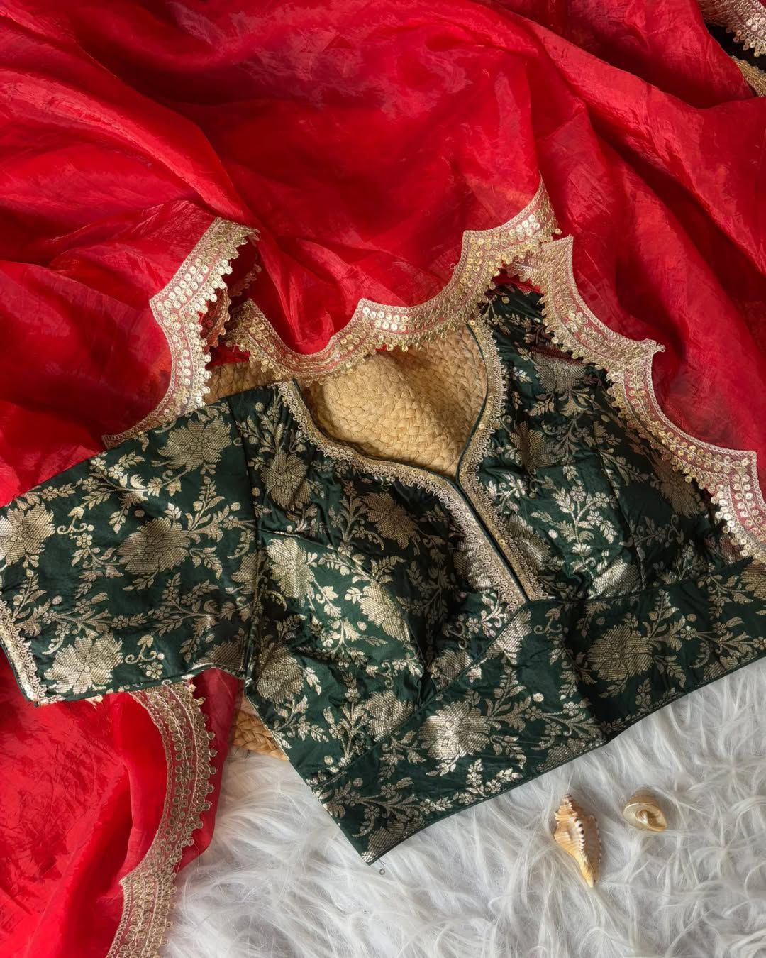 Tissue Saree