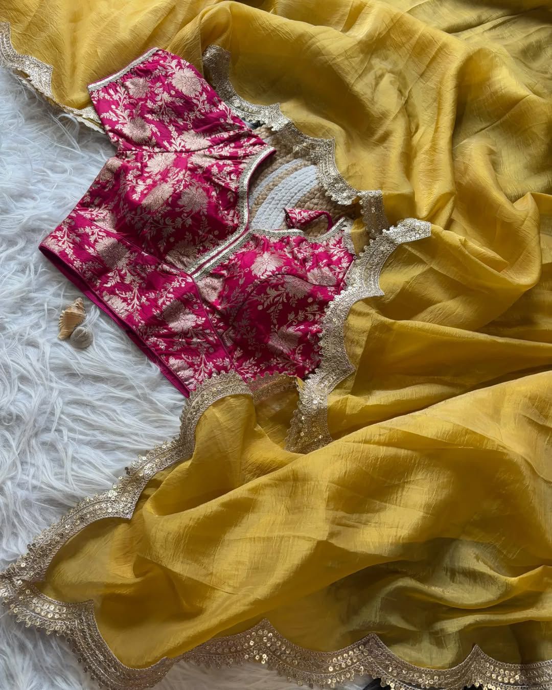 Tissue Saree