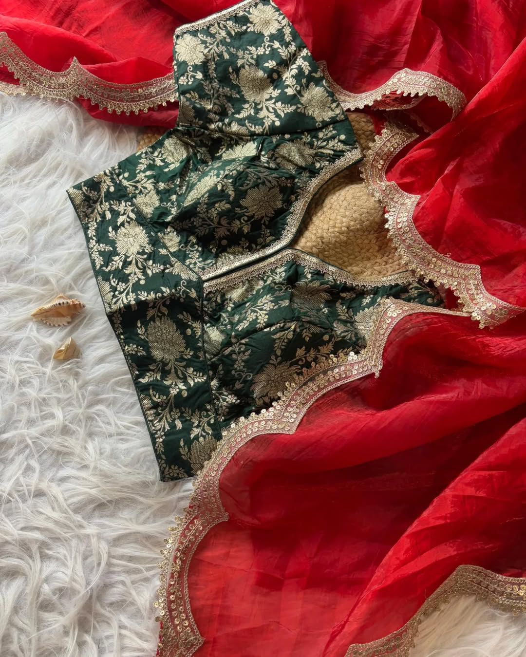 Tissue Saree