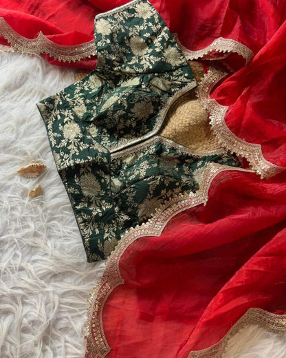 Tissue Saree