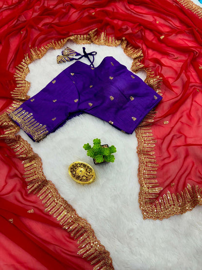 Georgette Saree