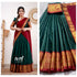 Half Lehanga Saree