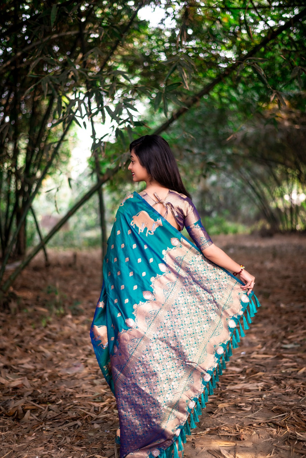 Moonga Silk Saree