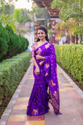 Moonga Silk Saree