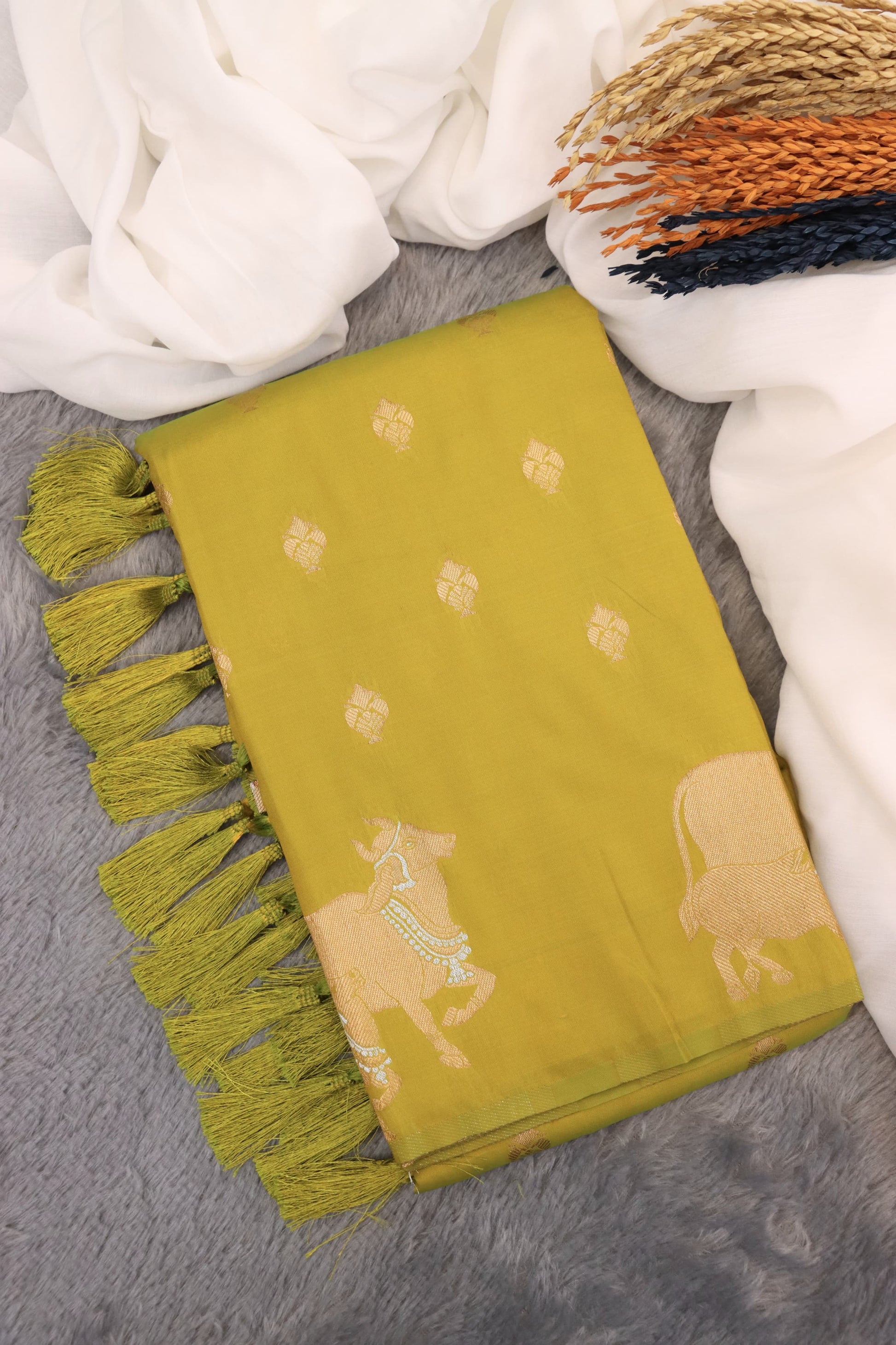 Moonga Silk Saree