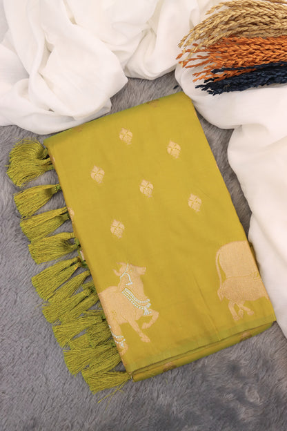 Moonga Silk Saree