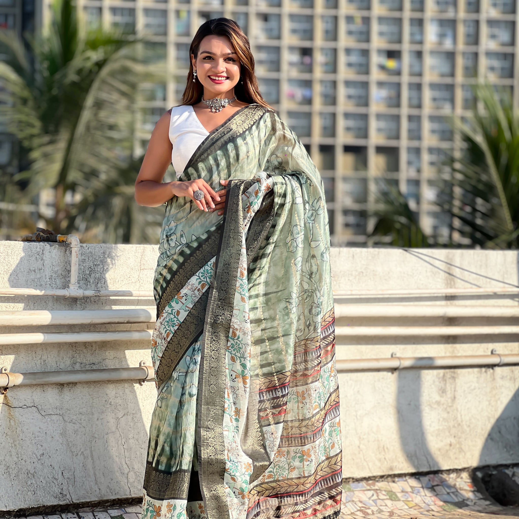 Chiffon Saree