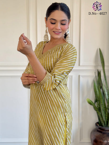 Kurti Pent Set