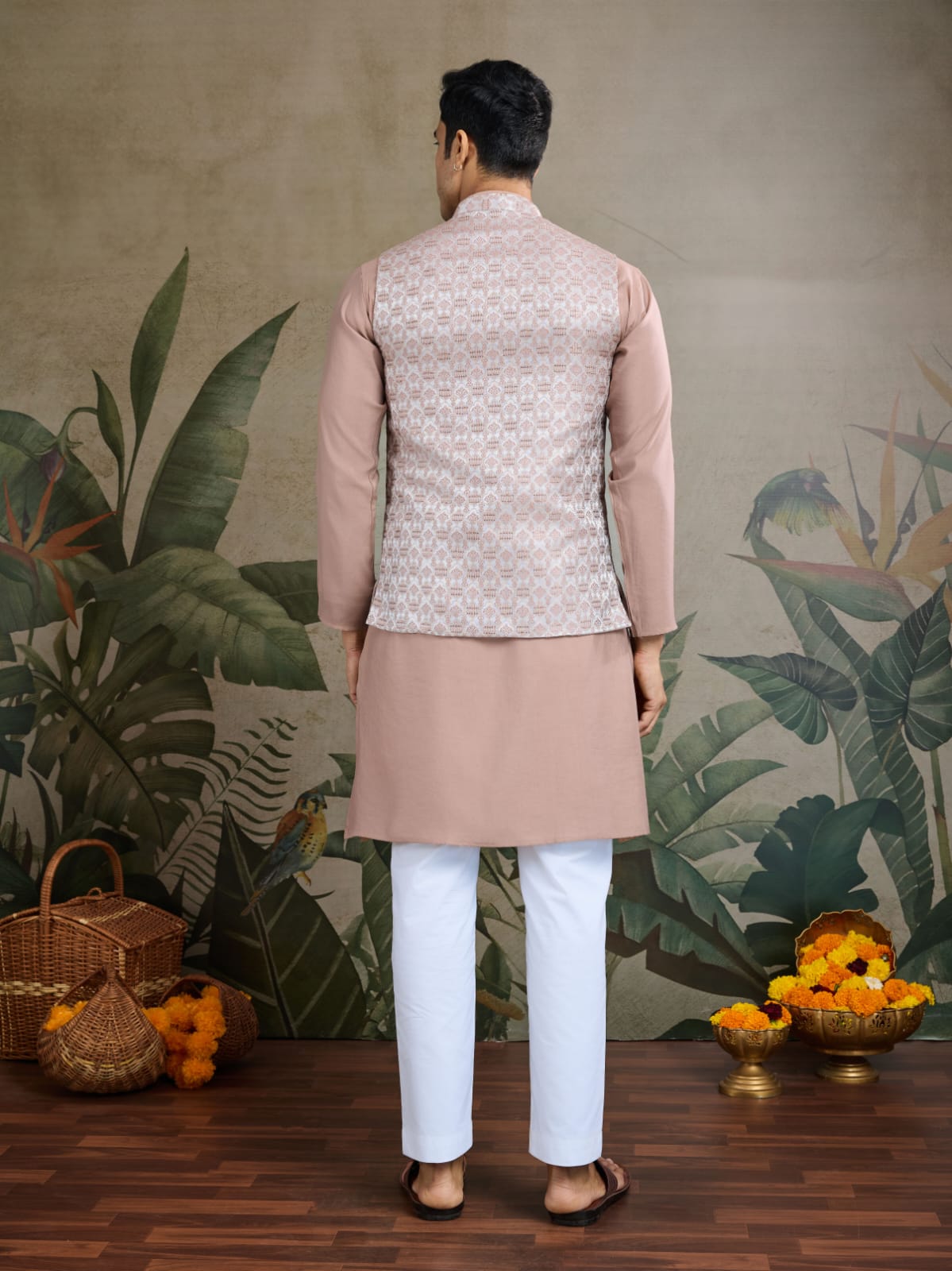 Kurta Pajama &amp; Koti Jacket