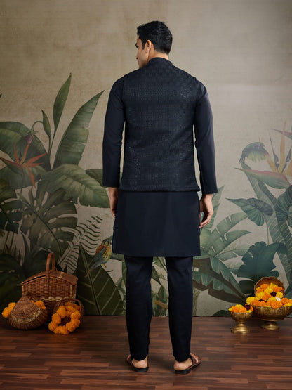 Kurta Pajama &amp; Koti Jacket
